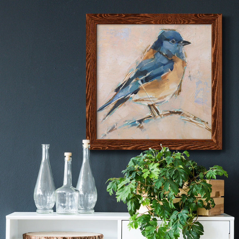 Oiseau Variété III - Toile encadrée de qualité supérieure - prête à être accrochée, H 34,5 po x l 34,5 po x P 1 po