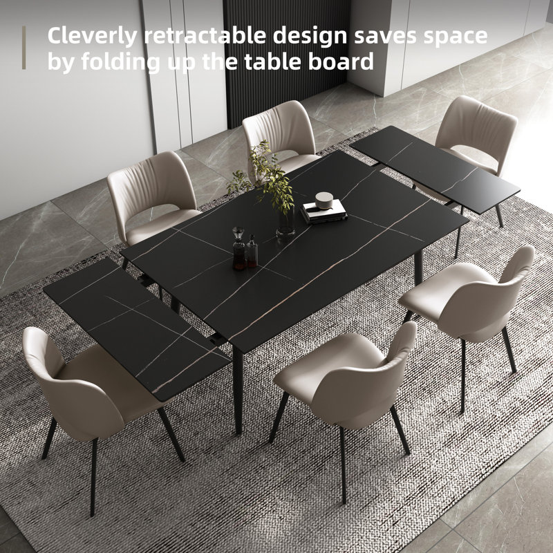 George Oliver Derin Extendable Dining Table & Reviews | Wayfair