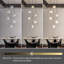 Lustre en cristal à niveaux multiples pour vestibule de salon Feinstein-613985675-613858850-613985674