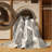 Washable Weathered wood tones Nautical Area Rug-1251560234