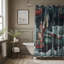 Rideau de douche Festive Express - Premium-139002719