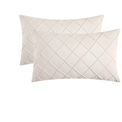 Coussins décoratifs en velours, sans insertions