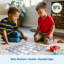 Jeu de mémoire Wildkin - 18 paires éducatives pour tout-petits et préscolaire - Transport 