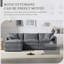 Canapé modulaire luxueux en chenille avec plusieurs conforts pour le salon-1581188068
