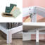 Phaedra Metal Platform Bed Frame White-59905124