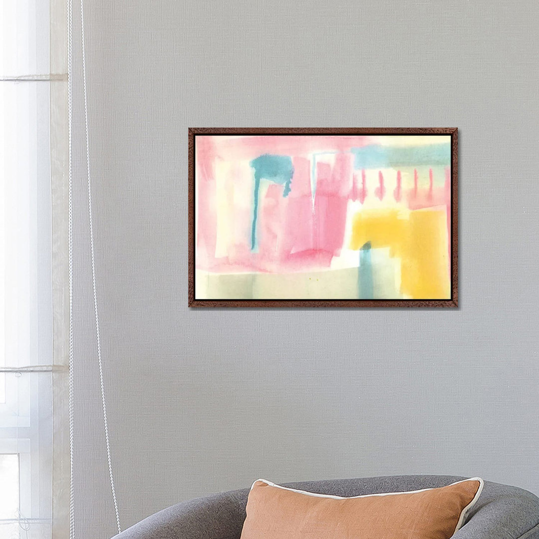 Pastell Luxe III von Jennifer Goldberger - Galerie Giclée auf Leinwand