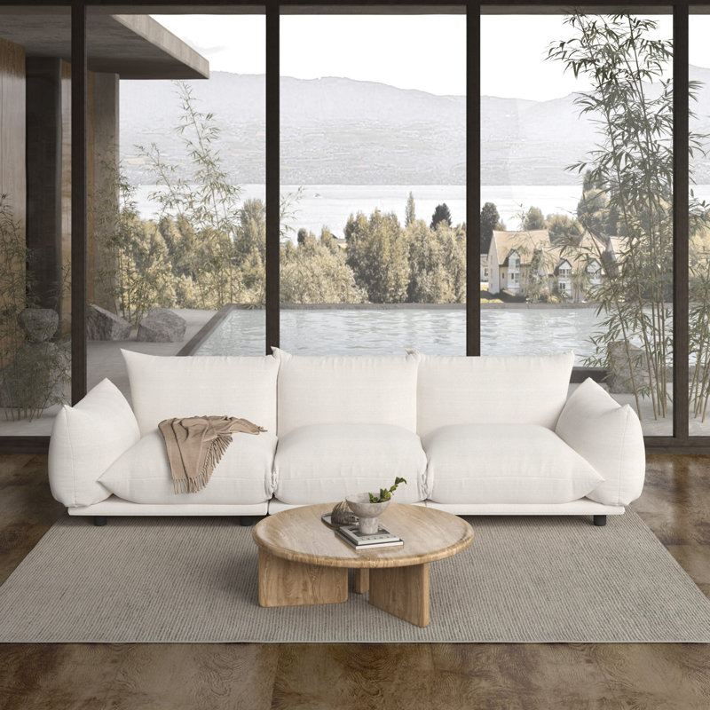 Canapé modulaire modulaire, canapé rembourré rembourré de mousse et ressorts, canapé convertible confortable pour salon, bureau, appartement