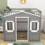 Lit mezzanine avec échelle Arletta Wood House par Harper Orchard-958229650-958229653