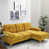 Chenille jaune
