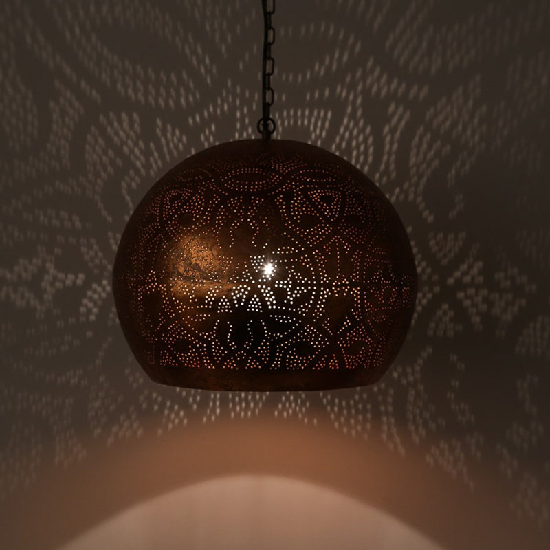 Ceres 1 - Light Dome Pendant, Copper