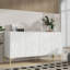 Buffet élégant avec une finition ultrabrillante pour des solutions de rangement modernes-306307518