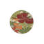 Tapis lavable décoratif à motif floral de couleur verte Green Tones-2079594728