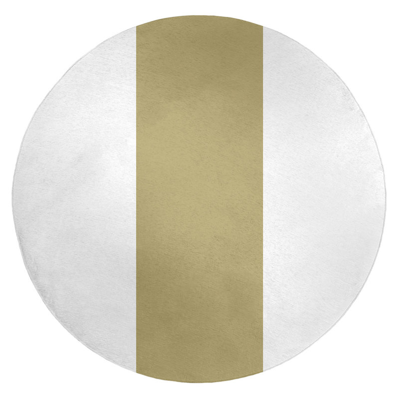 Tapis gold area, Rond 5 pi