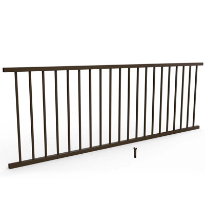 Inspire Railing 32.5-in H Aluminum Level Panel