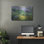  «Yellow and Green Grasses - Yellowstone» par Jim Becia, art mural en métal, 36 po x 24 po