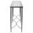 Roseberry 63.4 " W Glass Top Console Table