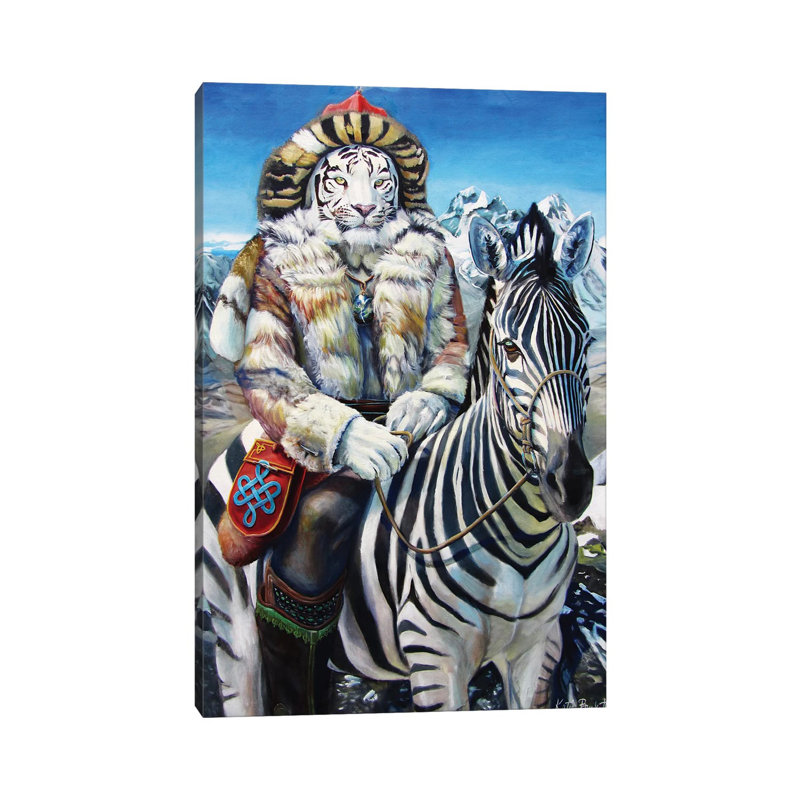 The Hunter by Katharine Alecse - Wrapped Canvas Print, 20.32 cm H x 30.48 cm W