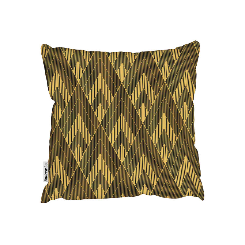 Miles Geometric Square Cushion, 60 x 60cm