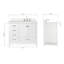 Ensemble de meuble-lavabo simple 43 po Cambridge-1059595106