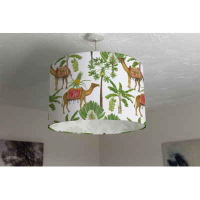 Cotton Drum Lamp Shade ( Uno )