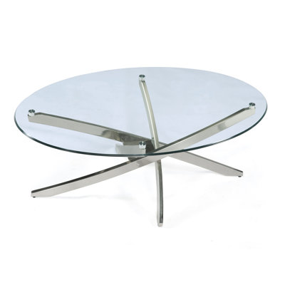 Ruka Glass Top Coffee Table