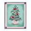 Giclée encadrée de canne à sucre North Pole, design par Jilly Jack Designs-1290596248-1290596249