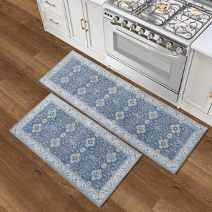 Wyatt & Ash Willa Machine Washable Dream Mink Rugs (Set of 2)