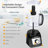 Costway 3-Cup Electric Food Processor