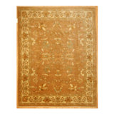 Azure Handmade Cotton and Wool Oriental Area Rug