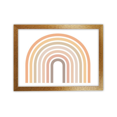 Muted Rainbow Horizontal Original - Print