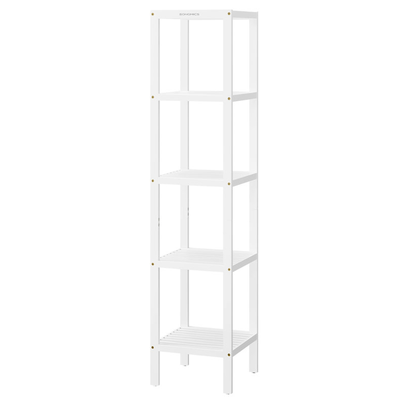 Rovnak 33cm W Steel Shelving Unit, White