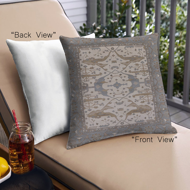 Housse et insert de coussin carré Mid-Century Urban