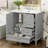 30" Bathroom Vanity , Modern Bathroom Cabinet With Sink Combo Set, Bathroom Storage Cabinet With A Soft Closing Door And 3 Drawers-835183129-835183135