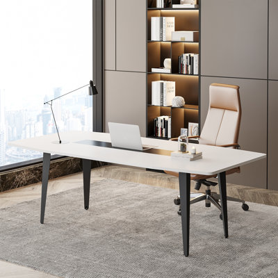 Bureau de direction en forme de bateau l 70,86 po Jinni