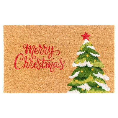 Non-Slip Christmas Doormat