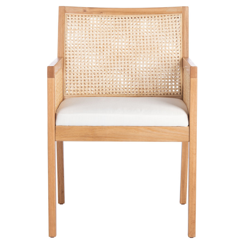 Fauteuil en lin Aurora beige, Beige