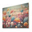 «Pink and Blue Botanical Abstracts Wonderland I» - Botaniques sur bois-1837230510