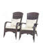 Chaise de patio avec coussins (coussin)-1040938774