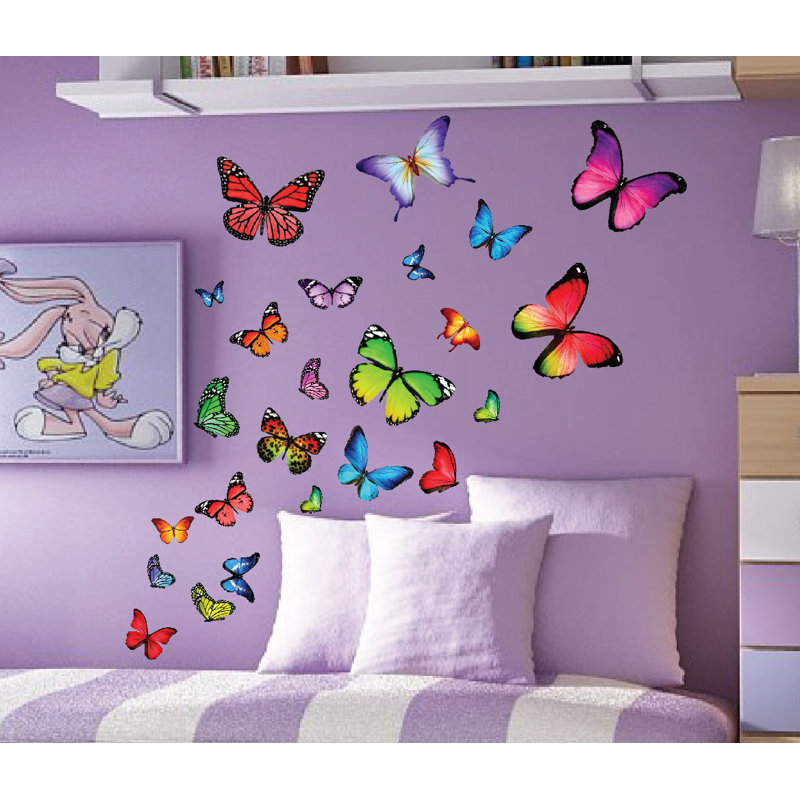 Insects Non-Wall Damaging Wall Decal
