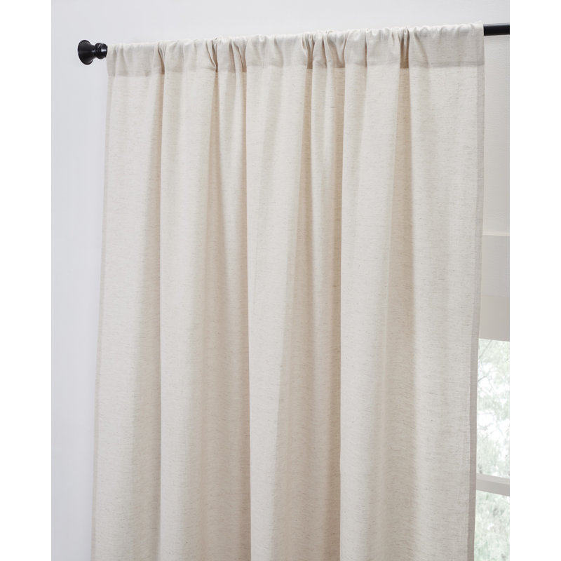 RIDEAU SOWYER LIN / VELVET, 96 po, Ocre