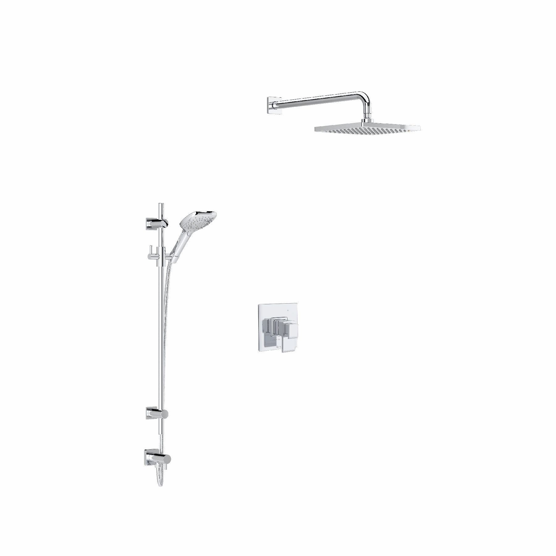 Signature Hardware 446688 Shower Drain Brushed Nickel