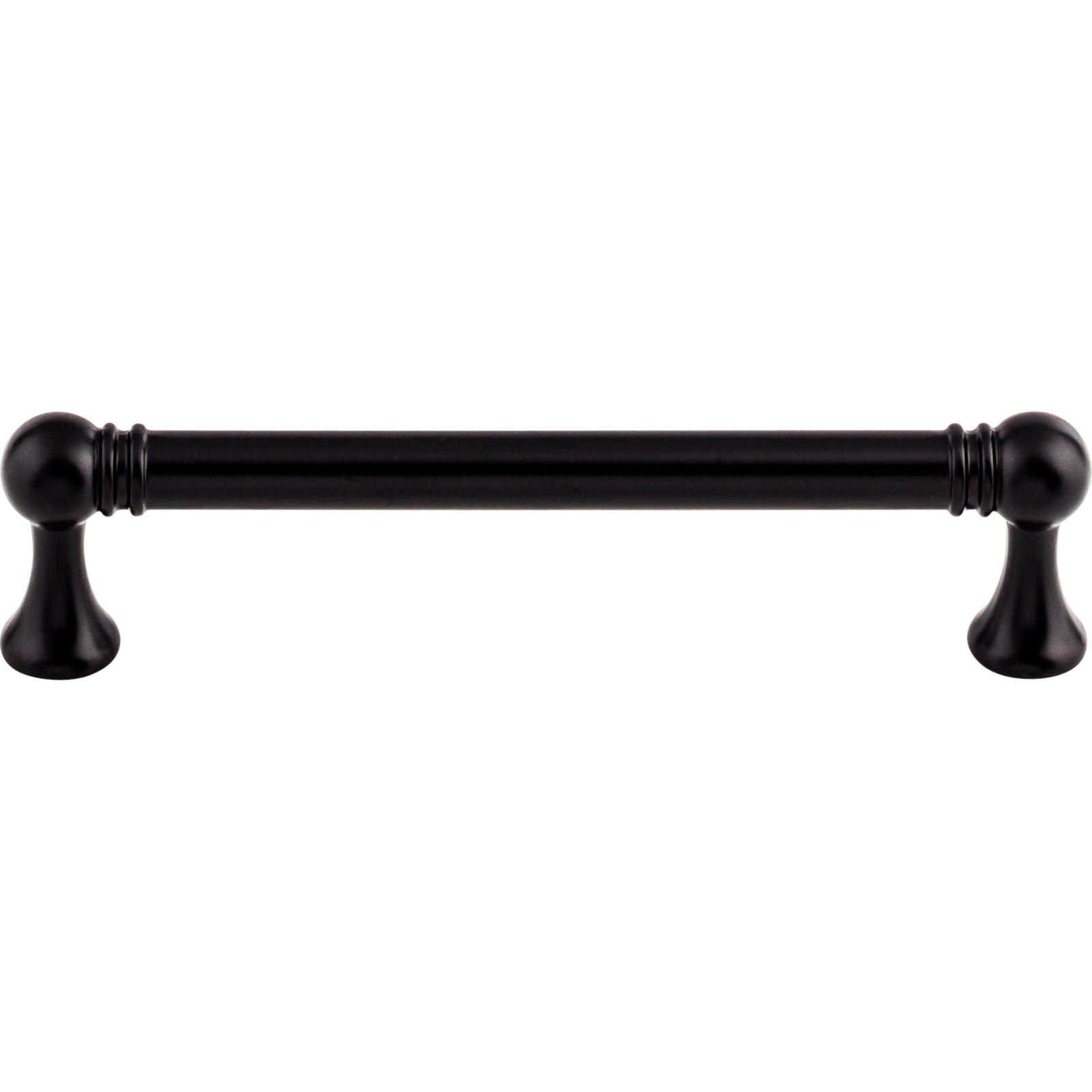 Kara Bar Cabinet Pull, Flat Black, 5 1/16"