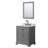 Deborah 30'' Single Bathroom Vanity with Marble Top-97684481-97684477