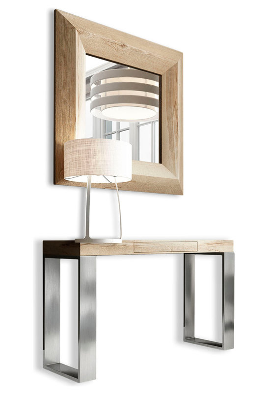 Ensemble de console et de Miroir Saphire, Haute brillance