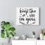 Keep Wild In You - Wrapped Canvas Print