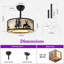 Ventilateur de plafond 17,5 po Arachne