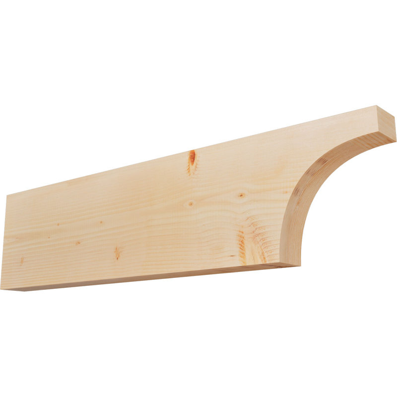 Queue de chevron lisse Huntington, Sapin de Douglas, H 12 po x l 48 po x P 3,5 po