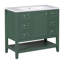 Meuble-lavabo simple avec comptoir Shelise 36-826665221