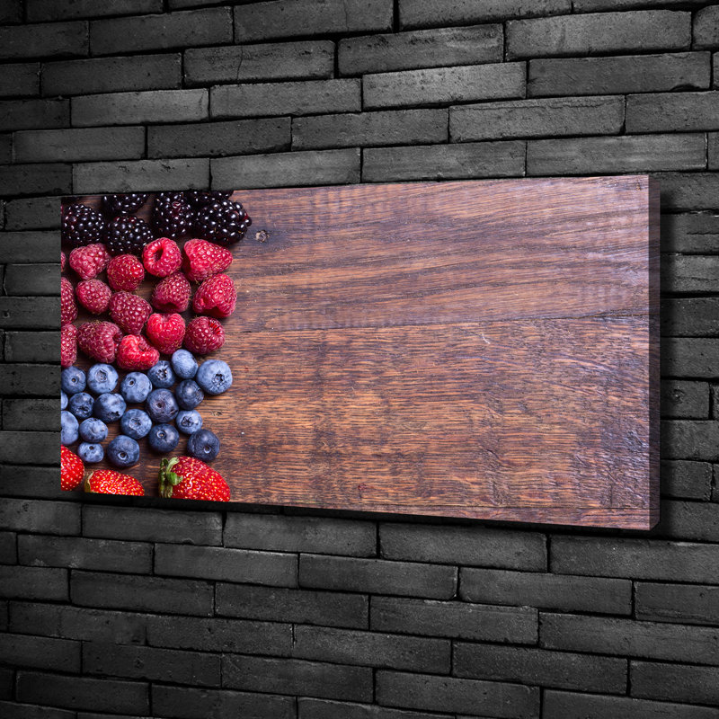 Forest Fruits - Wrapped Canvas Print
