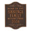 Buena 5-Line Wall Address Plaque-941561060